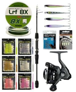 YekOutdoor Arrow Worm LRF Seti Okuma Lrf-Tele-706UL 212cm 1-8 gr Lrf Kamışı&Okuma Acuador 2500A Olta Makinesi