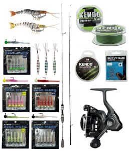 YekOutdoor HookWorm LRF Seti Kendo Kenshi Pro 2.10m 1-7 gr Olta Kamışı&Okuma Acuador 2500A Olta Makinesi