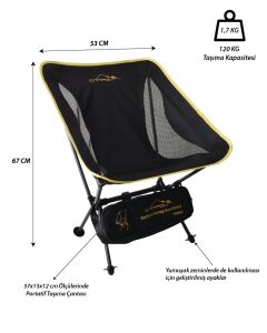 CAMPOUT PRATİK KAMP SANDALYESİ