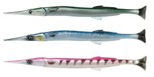 Savage gear Lıne Thru Needlefish Pulsetail 2+1  30cm 85gr Sahte Balık