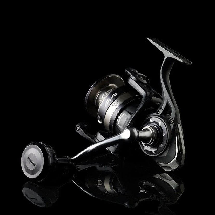 YekOutdoor Yüksek Performans Okuma Olta Seti Okuma Makaira Surf 4,50 cm 100-250 3 Parça Yellow Surf Kamışı&Savage Gear SGS8 8000 FD 8+1BB Olta Makinesi