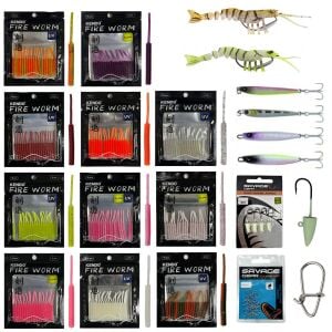 Yek Outdoor FireWorm LRF Silikon & Jig Yem Seti