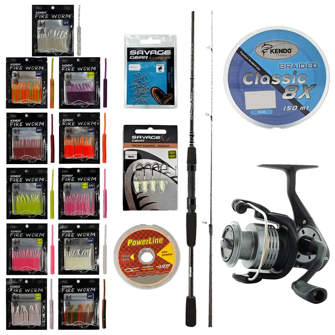 YekOutdoor FireWorm LRF Seti Okuma Wave Power 228 cm 2-12 gr Lrf Kamışı&Okuma Revenger RV-25 FD Olta Makinesi