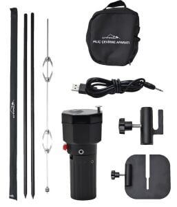 NURGAZ TAVUK ÇEVİRME APARATI (POWERBANK İLE ÇALIŞAN)