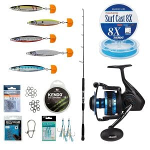 Yek Outdoor Profesyonel Tekne Oltası Seti Cavalla Speed Jigging Spin 159cm H 200-350GR 1 Parça&Okuma Azores ZXP-8000 6+1 bb Olta Makinesi