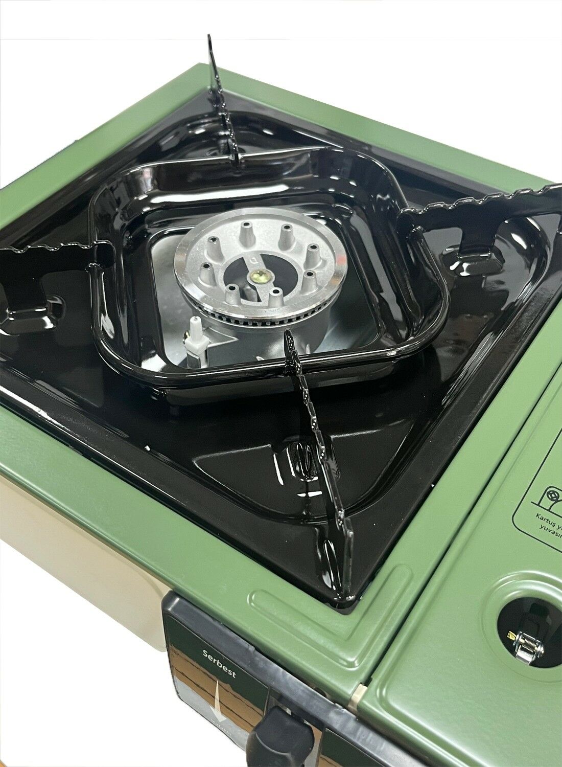 Yek Outdoor Tekli Portatif Çantalı Kamp Ocağı + 8 Adet Kartuş