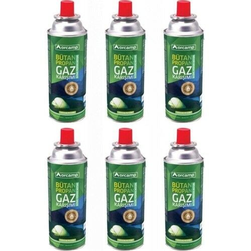 Orgaz Orcamp KTS-227 Gaz Kartuşu Altılı