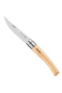 Opinel N°8 Effile Hetre 2023 – Kayın Saplı, İnce ve Keskin Çelik Çakı