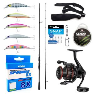 YekOutdoor Okuma Profesyonel Spin Seti Okuma Psycho Stick Game 274cm Ex-Fast 15-40gr 2 Parça Olta Kamışı&Okuma Ceymar HD CHD-4000A 7+1BB Olta Makinesi