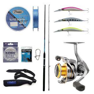 YekOutdoor Okuma Spin Olta Seti Okuma G-Power Spin 9' 270cm 7-35 gr 2 Parça Spin Kamışı&Okuma Avenger AV-4000 (5,0,1) 6+1bb Olta Makinesi