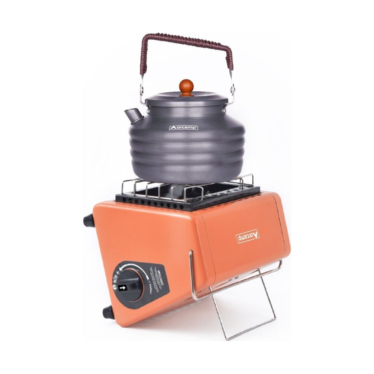 Orcamp Hota Portatif Soba Turuncu 4 Kartuşlu Set