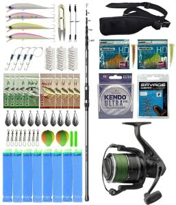 YekOutdoor Pro Olta Seti Okuma Alaris Tele Surf 390 cm 100-200 gr Surf Kamışı&Dam Quick Darkside 4B Spod 7000S Olta Makinesi