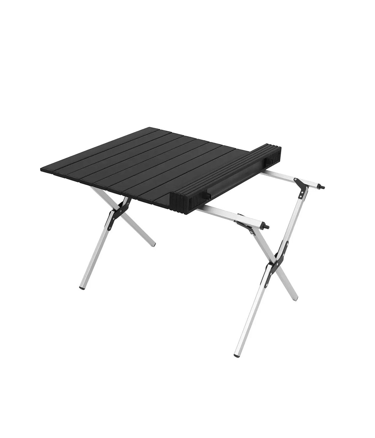 Yek Outdoor Portatif Alüminyum Kamp Masası Siyah 60x82x48cm