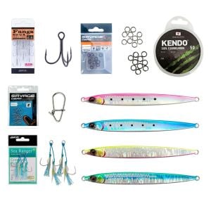 Yek Outdoor Profesyonel Tekneden Jig Olta Yem Seti - Savage Gear Sardine Slider