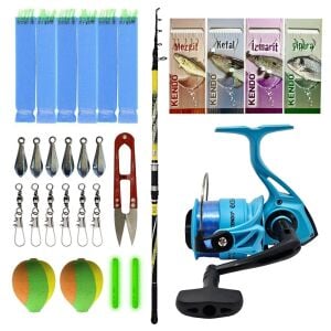 Yek Outdoor Olta Seti Kendo Spigola Surf 420cm 100-200 gr Kamış&Kendo Ocean Cast 7000 Olta Makinesi