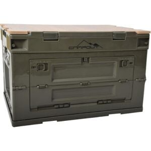 Nurgaz Katlanır Kamp Kasası Ahşap Tablalı