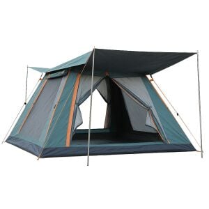 Yek Outdoor 4 Kişilik Tam Otomatik Tenteli Kamp Çadırı 240x240x160