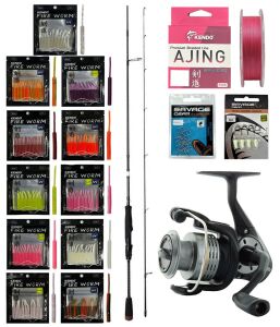 YekOutdoor ULTRA LRF Seti Savage Gear SG2 Ultra Light Game 2.13M 2-10GR &Okuma Revenger RV-25 FD Olta Makinesi