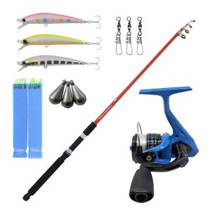 YekOutdoor Okuma Çocuk Olta Seti Power Line 2,10 cm 20-40 gr Olta Kamışı&Okuma X-Otic 20 Olta Makinesi