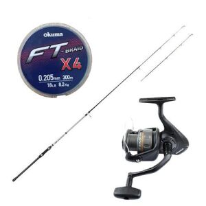YekOutdoor Tekne Oltası Seti Okuma Classic UFR Tele Boat 5' 150cm 120G Bot Kamışı-Okuma Revenger RV-65 FD Olta Makinesi