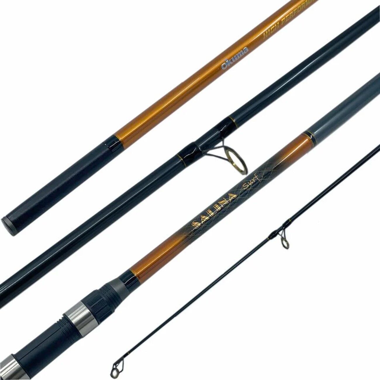 YekOutdoor Profesyonel Olta Seti Okuma Salina Surf 420cm 3 Parça Surf Kamışı&Okuma Azores ZXP-6000 6+1 bb Olta Makinesi