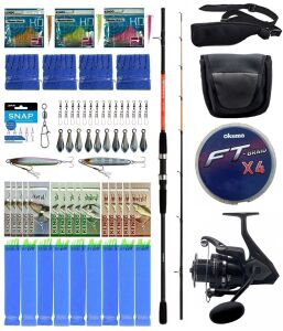 Yek Outdoor Hazır Tekne Oltası Seti Shimano Kamış Sonora Boat Quiver 1,80m 50-150g 2pc&Okuma Wave Power WP-6000A1 Olta Makinesi