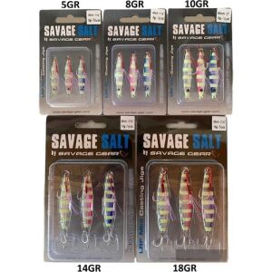Savage Gear Psycho Sprat Lrf Jig 3 Adet Turkish Zebra Mix