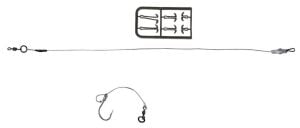 Prologıc Chod - Hinged Stiff Rig STD 4cm 25lbs/XC8 3 Adet BL