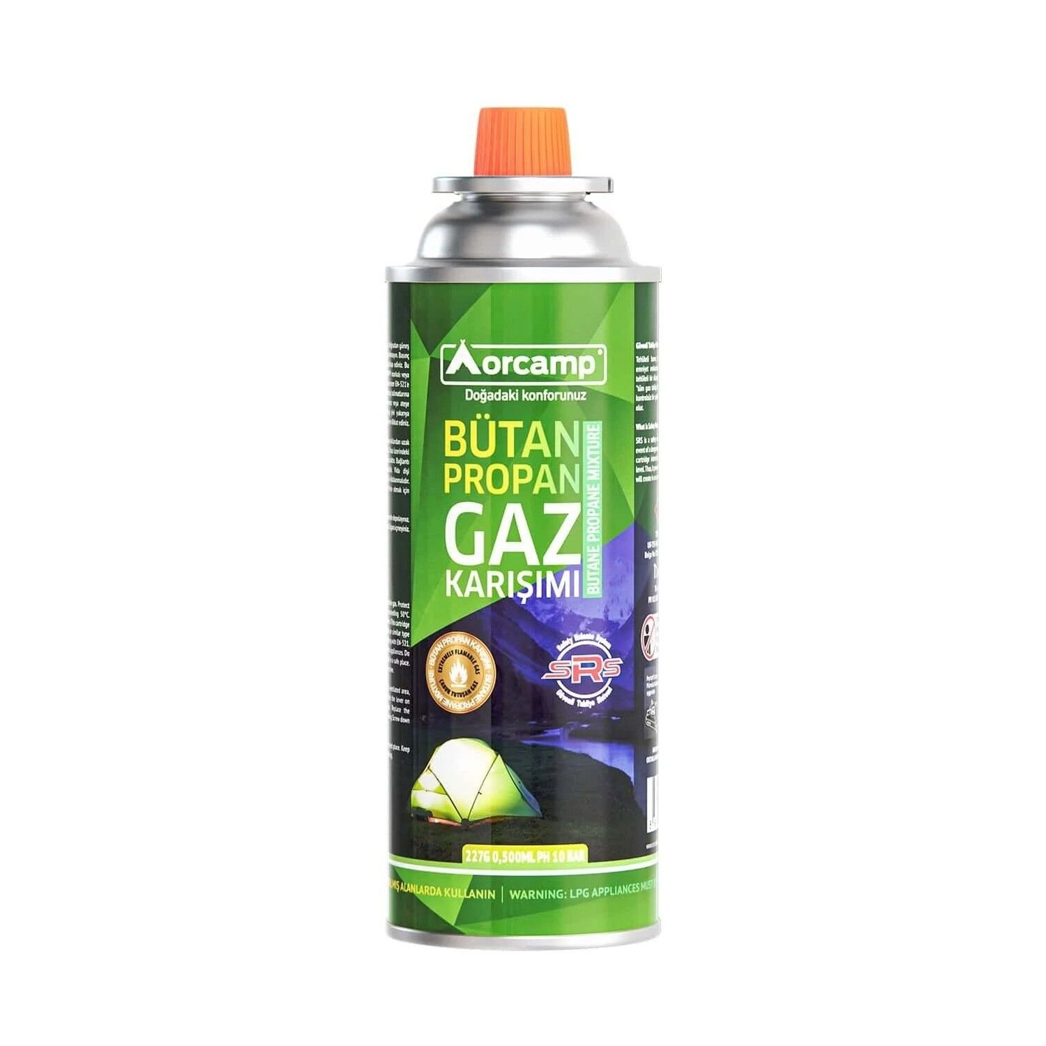 Orcamp 227 Gram Gaz Kartuşu 4 lü Set