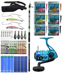 Yek Outdoor Olta Seti Kendo Suro Surf 420cm 100-200gr Teleskopik Olta Kamışı&Kendo Ocean Cast 5000 Olta Makinesi