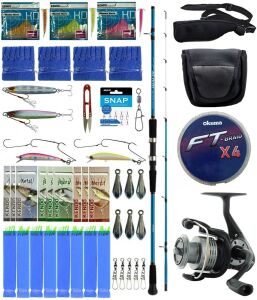 Yek Outdoor Hazır Tekne Oltası Seti Shimano Kamış Alivio Boat Quiver 2,10m 50-150g 2pc&Okuma Revenger RV-55 FD Olta Makinesi